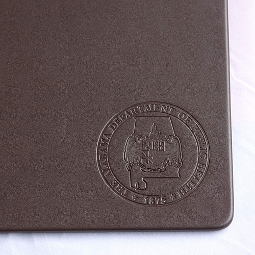 Dacasso Leather Conference Table Pad 17" Width x 14" Depth - Felt Backing - Leather - 1 Each (P3410)
