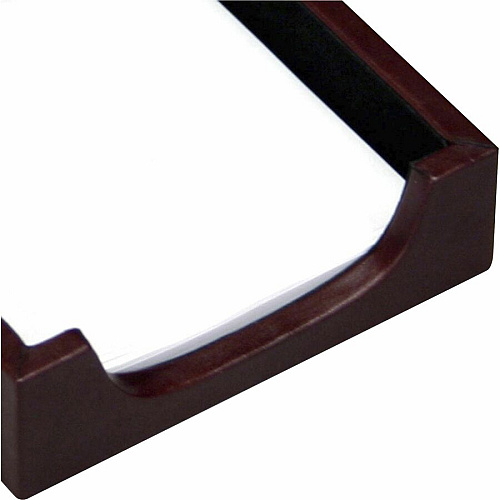 Dacasso Memo Holder 33" Height x 24.5" Width x 44.5" Length - Leather - Burgundy - 1 Each (A7009)