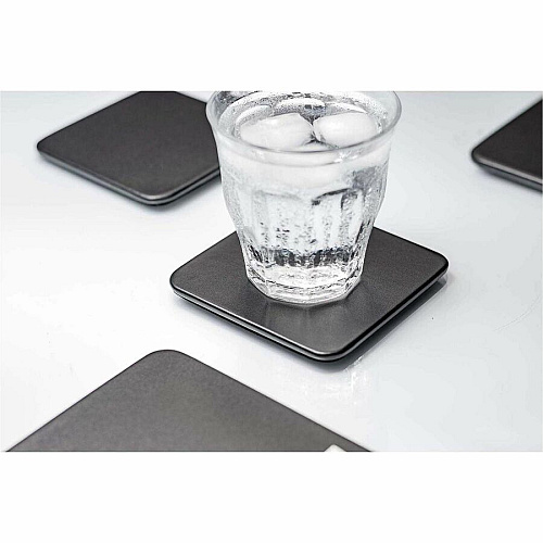 Dacasso Leather Conference Room Set Leather, Velveteen - Black - 1 Each (D1053)