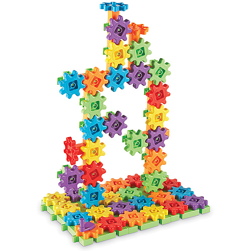Gears!Gears!Gears! Beginner's Building Set Theme/Subject: Learning - Skill Learning: Early Skill Development - 3-10 Year - 95 Pieces (LER9162)