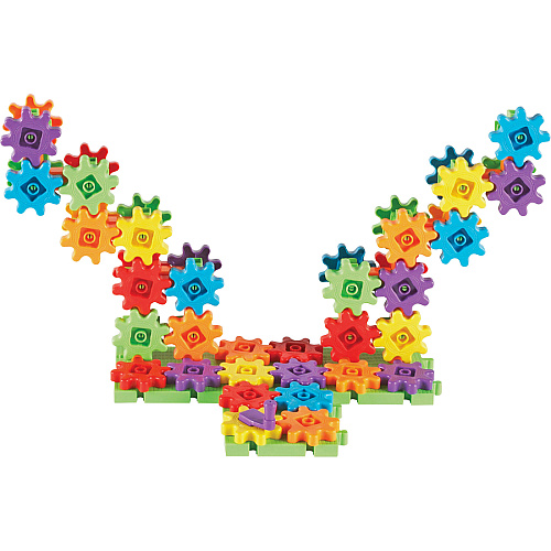Gears!Gears!Gears! Beginner's Building Set Theme/Subject: Learning - Skill Learning: Early Skill Development - 3-10 Year - 95 Pieces (LER9162)