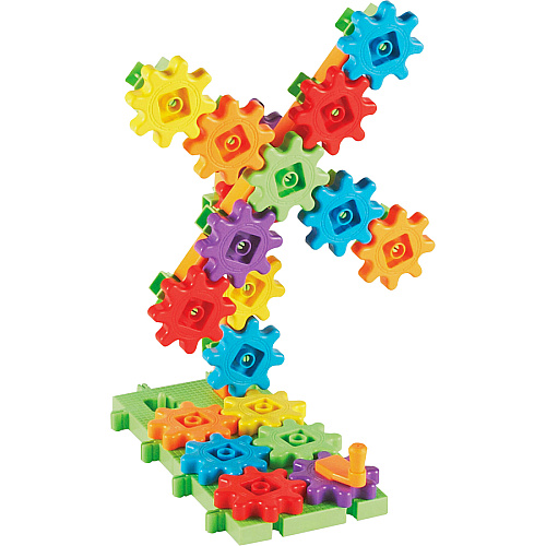 Gears!Gears!Gears! Beginner's Building Set Theme/Subject: Learning - Skill Learning: Early Skill Development - 3-10 Year - 95 Pieces (LER9162)