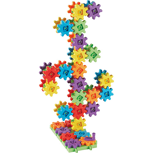 Gears!Gears!Gears! Beginner's Building Set Theme/Subject: Learning - Skill Learning: Early Skill Development - 3-10 Year - 95 Pieces (LER9162)