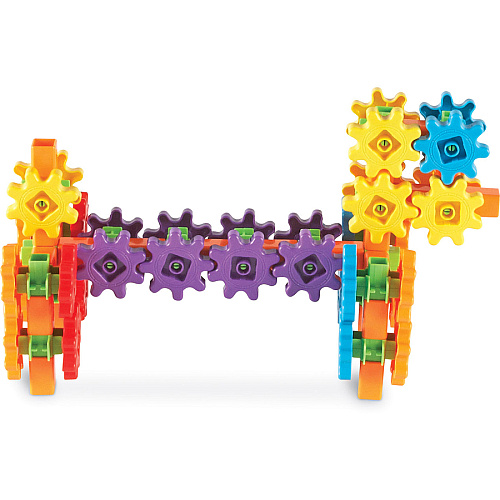 Gears!Gears!Gears! Beginner's Building Set Theme/Subject: Learning - Skill Learning: Early Skill Development - 3-10 Year - 95 Pieces (LER9162)