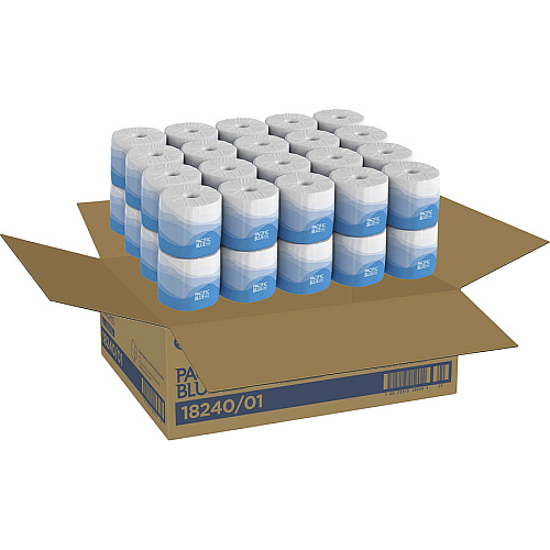 Pacific Blue&reg; Select Embossed Toilet Paper in Dispenser Box, Septic Safe, 2-Ply, 550 Sheets/Roll, 40 Rolls/Carton (1824001)