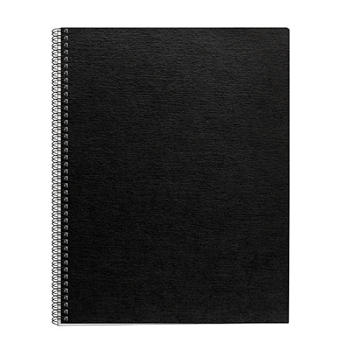 Fellowes Expressions Linen Presentation Covers 11" Height x 8.5" Width x 0.1" Depth - For Letter 8 1/2" x 11" Sheet - Rectangular - Black - Linen - 200 / Pack (5217001)