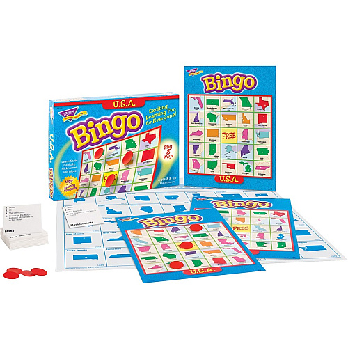 Trend U.S.A. Bingo Game 8-13 Year (6137)