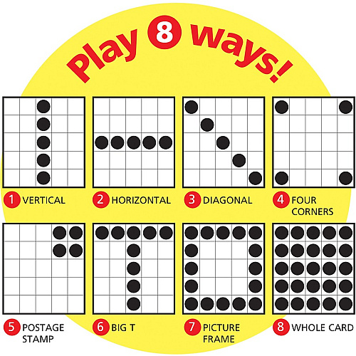 Trend U.S.A. Bingo Game 8-13 Year (6137)