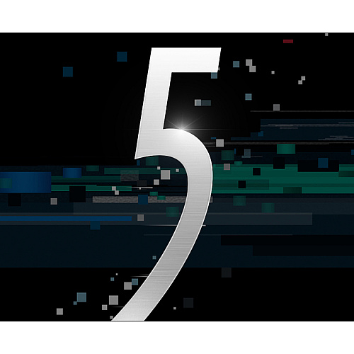 5 Gum Cobalt 5 Peppermint Sugar-free Gum Peppermint - Individually Wrapped - 10 / Box (21265)