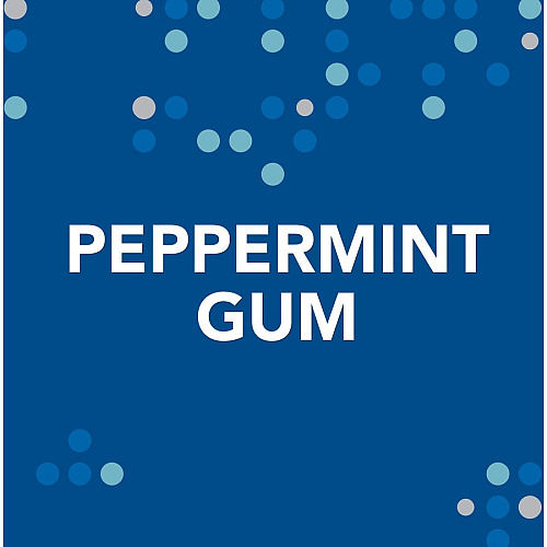 Orbit Peppermint Sugarfree Gum - 12 packs Peppermint - Individually Wrapped - 14 /Pack - 12 / Box (21486)