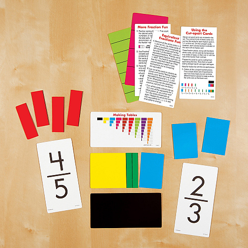 Trend Fraction Fun Flash Cards Learning - Educational - 96 / Box (53109)