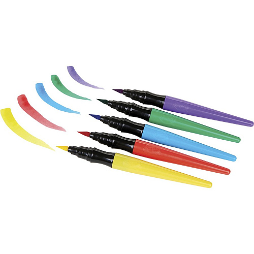Crayola Washable Paint Brush Pens Washable - Assorted Ink - 40 / Box (546203)