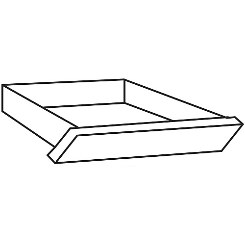 HON 10500 H1526 Drawer x 26" Width x 15.4" Depth - Finish: Bourbon Cherry (1526H)