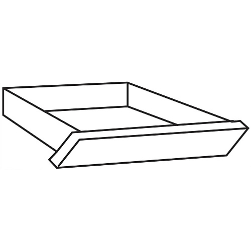 HON 10500 H1522 Drawer x 22" Width x 15.4" Depth - Finish: Bourbon Cherry (1522H)