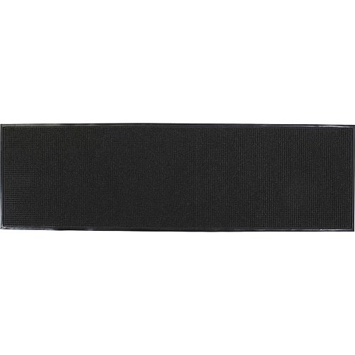 Genuine Joe WaterGuard Indoor/Outdoor Mats Carpeted Floor, Hard Floor, Indoor, Outdoor - 60" Length x 36" Width - Rubber, Polypropylene - Charcoal Gray - 1 Each (GJO59473)