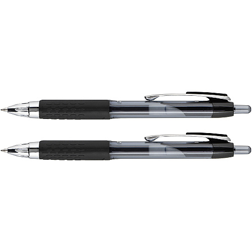 uni-ball 207 Gel Pen 0.7 mm Medium Pen Point - Refillable - Retractable - Black Ink - Gel-based - 2 / Pack (33957PP)