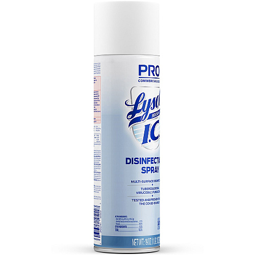 Lysol IC Lysol I.C. Disinfectant Spray For Hard Surface, Nonporous Surface - 19 fl oz (0.6 quart) - Recommended For: Germs Remover - Anti-bacterial, Disinfectant - Clear - 1 Each (95029)