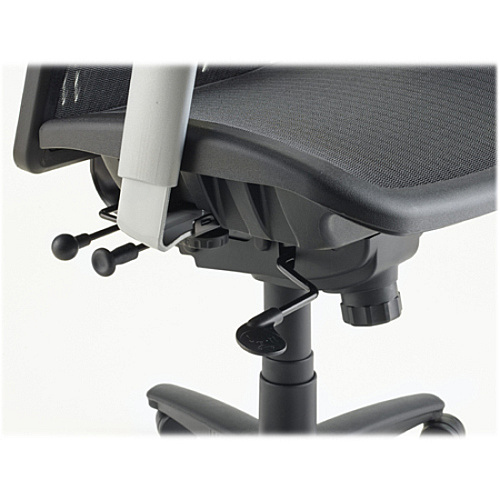 Lorell ErgoMesh Series Mesh High-Back Office Chair Black Seat Color - Mesh Seat Material - Mesh Back Material - Plastic, Steel Frame Material - Black - 1 Each (LLR60324)