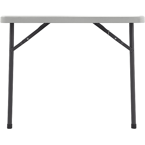 Lorell Ultra-Lite Banquet Folding Table Square Top - 600 lb Capacity - 29" Height x 36" Width x 36" Depth - Indoor, Outdoor - Gray, Powder Coated - 1 Each (LLR60328)