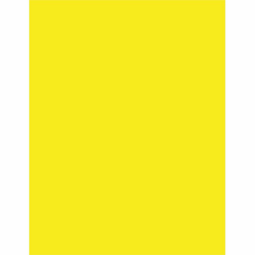 Pacon Neon Multipurpose Paper - Yellow Letter - 8 1/2" x 11" - 24 lb Basis Weight - Sustainable Forestry Initiative (SFI) - Neon Yellow - 100 / Pack (104316)