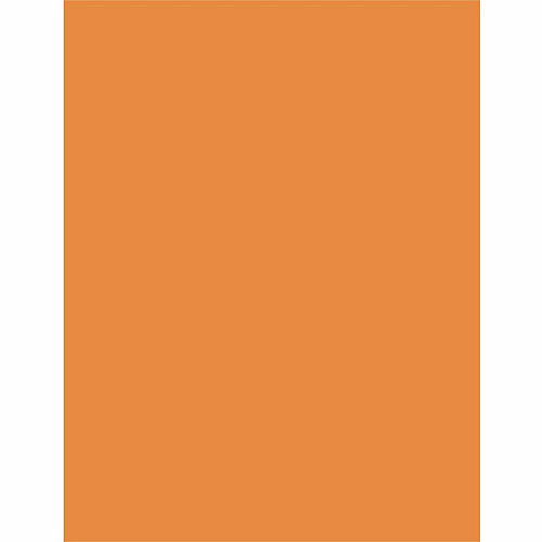 Pacon Neon Bond Paper - Orange Letter - 8 1/2" x 11" - 24 lb Basis Weight - Sustainable Forestry Initiative (SFI) - Neon Orange - 100 / Pack (104318)