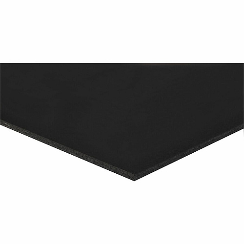 UCreate Foam Board Art, Craft, Mounting, Display, Classroom Activities, Frame - 22" Height x 28" Width x 15.6 ft Thickness x 27" Length - Black - Polystyrene - 5 / Carton (5558)