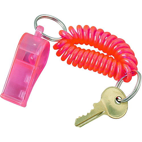 Baumgartens Plastic Wrist Coil Key Chains Assorted - 1 Each (KC7000)