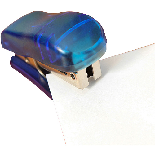 Baumgartens Translucent Plastic Mini Staplers Holds Upto 65 Staple - Mini - Assorted - Plastic - 1 Each (26510)