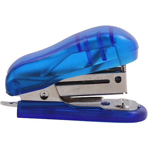 Baumgartens Translucent Plastic Mini Staplers Holds Upto 65 Staple - Mini - Assorted - Plastic - 1 Each (26510)
