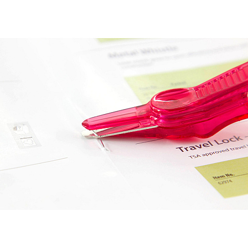 Baumgartens Translucent Slim Staple Remover Plastic - Assorted - Compact - 1 Each (67940)