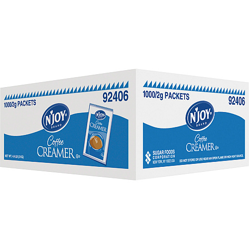Njoy N'Joy Nondairy Creamer Packets 0 lb (0.07 oz) - 1000 / Box (92406)