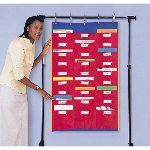 Learning Resources Storage Pocket Organization Station Theme/Subject: Learning - Skill Learning: Educational - 3-17 Year - 1 Each (LER2255)