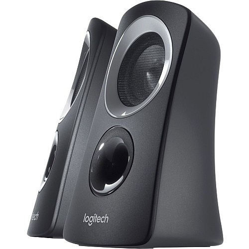 Logitech Z313 2.1 Speaker System - 25 W RMS - Black 48 Hz to 20 kHz - Headphone - 1 (980000382)