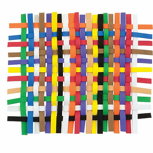 Creativity Street Wonderfoam Sheets Craft - 18" Height x 12" Width x 0.80" Length - Assorted - Foam - 10 / Pack (4313)