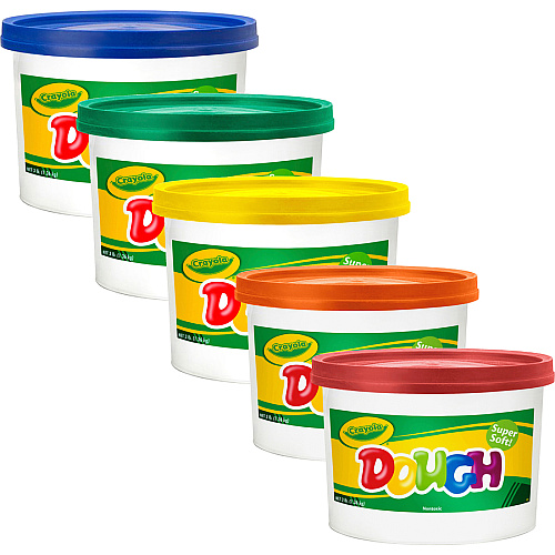 Crayola Super Soft Dough Modeling, Fun and Learning - Red - 1 Each (570015038)