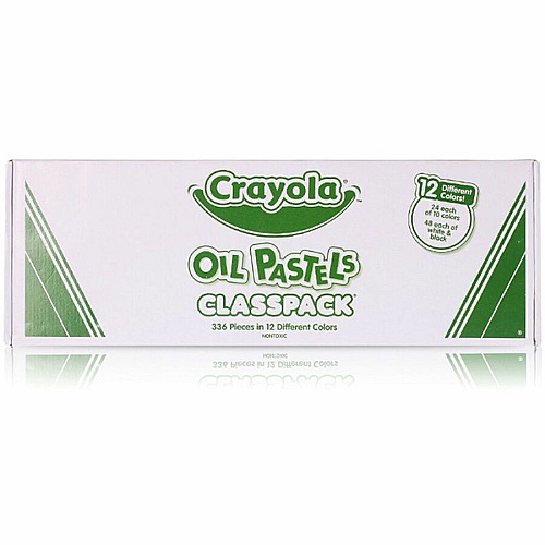 Crayola 12-Color Oil Pastel Classpack (524629)