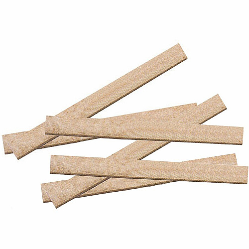 Scratch Guard Self-Adhesive Felt Strips 16 Pad of 0.50" Length x 5.87" Width - Rectangle - Self-adhesive - Beige - Polyester Felt - 16/Pack (88495)