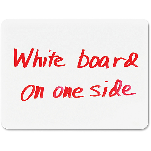 Creativity Street 2-in-1 Personal Combo Board 12" (1 ft) Width x 9" (0.8 ft) Height - Dark Green Surface - 10 / Pack (988310)