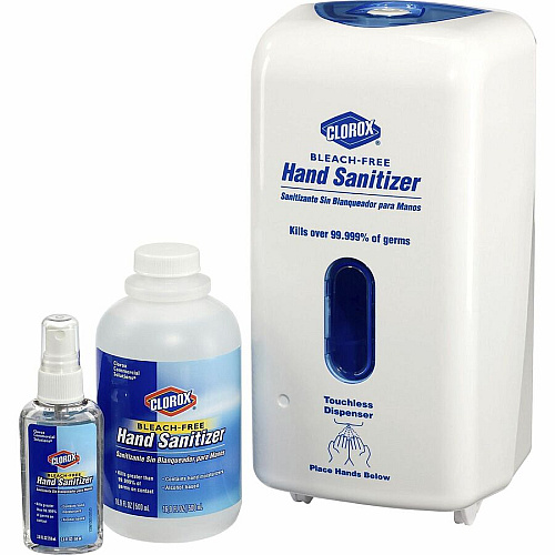 Clorox Commercial Solutions Hand Sanitizer 16.91 fl oz - Pump Bottle Dispenser - Kill Germs - Hand - Bleach-free, Non-sticky, Non-greasy - 1 Each (02176)