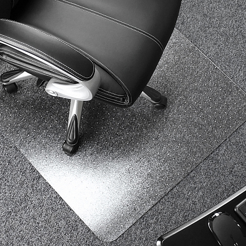 Cleartex Ultimat Ultimat&reg; Polycarbonate Rectangular Chair Mat for Carpets over 1/2" - 48" x 60" Carpeted Floor, Floor, Home, Office - 60" Length x 48" Width x 0.110" Depth x 0.110" Thickness - Rectangular - Polycarbonate - Clear - 1 Each - (1115227ER)