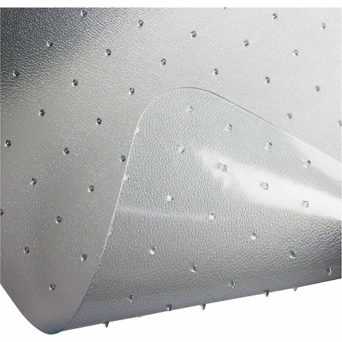 Cleartex Ultimat Ultimat&reg; Polycarbonate Rectangular Chair Mat for Carpets over 1/2" - 35" x 47" Carpeted Floor, Floor, Home, Office, Carpet - 47" Length x 35" Width x 0.110" Depth x 0.110" Thickness - Rectangular - Polycarbonate - Clear - 1 (118927ER)