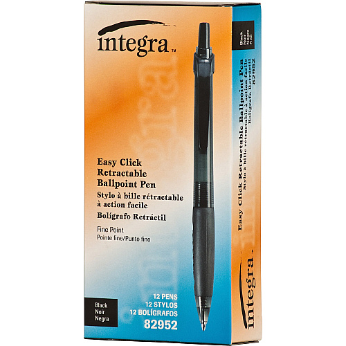 Integra 82952 Retractable Ballpoint Pens
