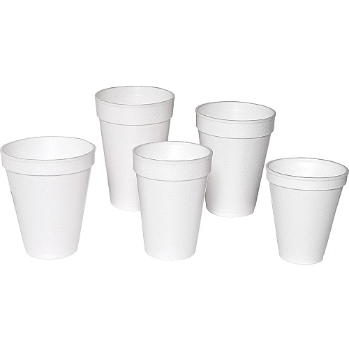 Genuine Joe 8 oz Hot/Cold Foam Cups 8 fl oz - White - Foam - Hot Drink, Cold Drink - 50/Pack - 20 / Carton (GJO58550)