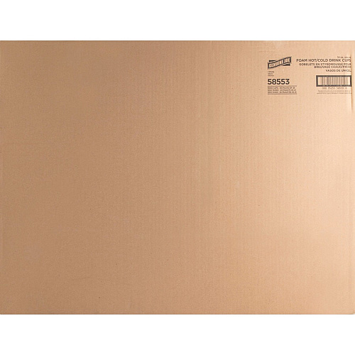 Genuine Joe 14 oz Hot/Cold Foam Cups 14 fl oz - White - Foam - Hot Drink, Cold Drink - 25 Cups/Pack - 40 / Carton (GJO58553)