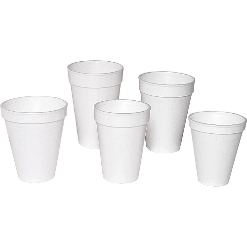 Genuine Joe 16 oz Hot/Cold Foam Cups 16 fl oz - White - Foam - Hot Drink, Cold Drink - 25/Pack - 20 / Carton (GJO58554)