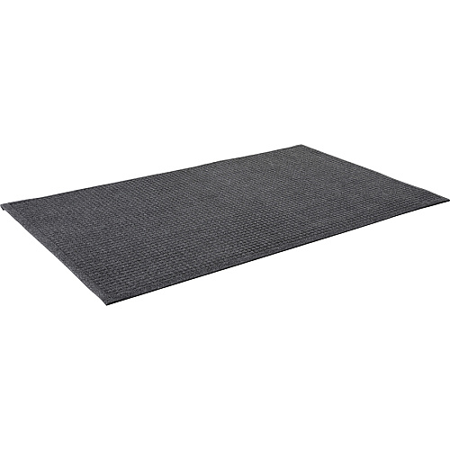 Genuine Joe EcoGuard Indoor Wiper Floor Mats Indoor - 36" Length x 24" Width - Plastic, Rubber - Charcoal Gray - 1 Each (GJO58935)