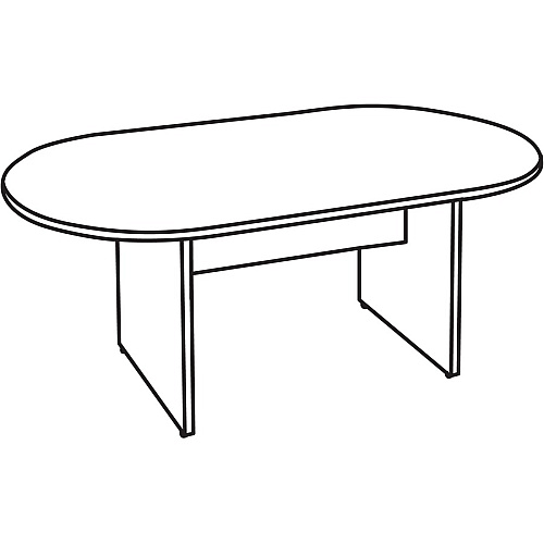 Lorell Essentials Conference Table Base (Box 2 of 2) 2 Legs - 28.50" Height x 49.63" Width x 23.63" Depth - Office, Conferencing - Assembly Required - Laminated, Mahogany - 1 Each (LLR69151)