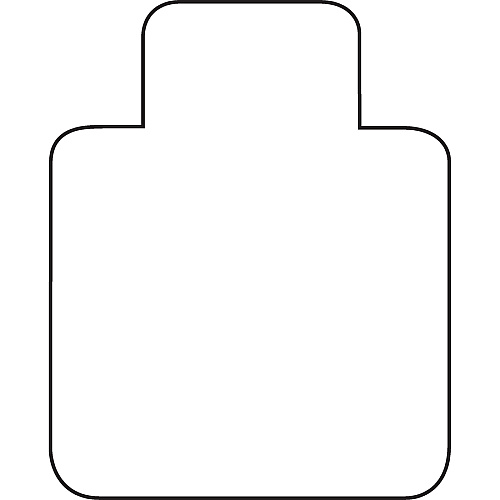 Lorell Plush-pile Wide-Lip Chairmat Carpeted Floor - 53" Length x 45" Width x 0.173" Thickness - Lip Size 12" Length x 25" Width - Vinyl - Clear - 1 Each (LLR69166)