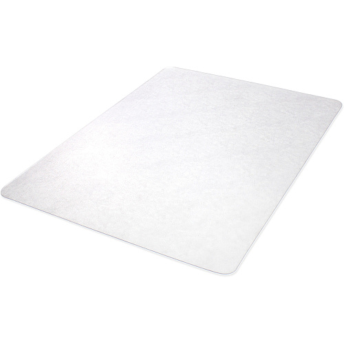 Lorell Chairmat Hard Floor, Wood Floor, Vinyl Floor, Tile Floor - 60" Length x 46" Width x 0.095" Thickness - Rectangular - Vinyl - Clear - 1 Each (LLR69169)