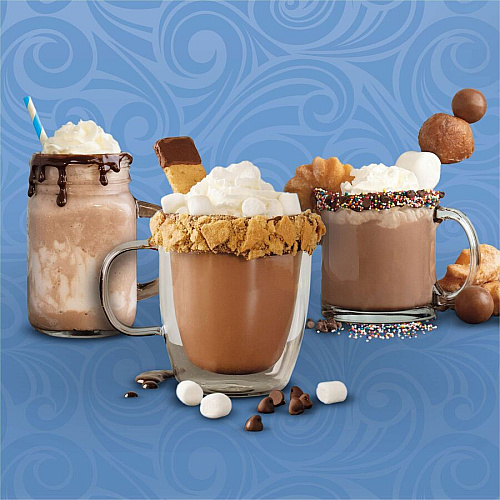 Swiss Miss Milk Chocolate No Sugar Added Cocoa Mix Packets Powder - 0.55 oz - Milk Chocolate - 24 / Box (HUN55584)